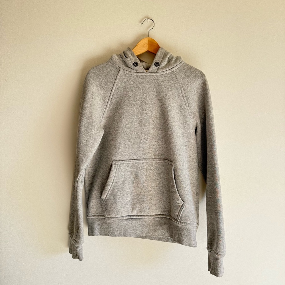 Flint and Tinder Heather Gray Fleece Hoodie